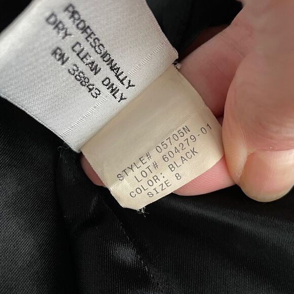 Larry Levine Exclusively For Nordstrom Double Breasted Lambswool Cashmere Coat 8 - Picture 13 of 13